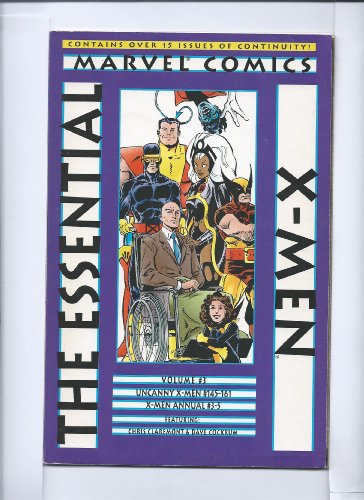 9780785106616: Essential X-Men Volume 3 TPB: Uncanny X-Men #145-161 and X-Men Annuals #3-5: v. 3