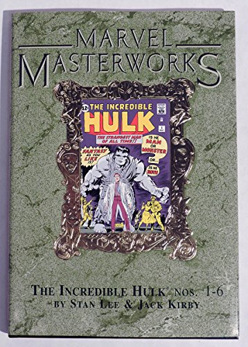 Imagen de archivo de Marvel Masterworks: Incredible Hulk Vol. 1 (Marvel Masterworks, Vol. 8) a la venta por dsmbooks