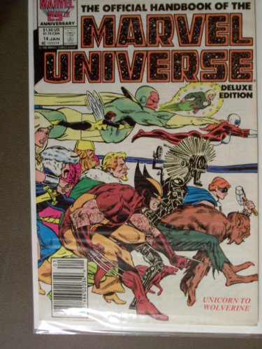 Essential Official Handbook Of the Marvel Universe - Deluxe Edition