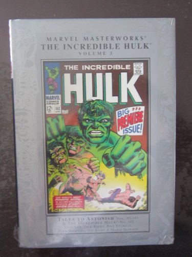 Imagen de archivo de Marvel Masterworks Incredible Hulk 3 a la venta por HPB-Emerald