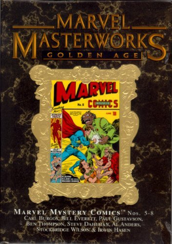 Beispielbild fr Marvel Masterworks Vol 60 Gold Variant (Golden Age Vol 2) Marvel Myster Comics #5-8 zum Verkauf von Downtown Atlantis Books