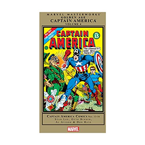 Stock image for Marvel Masterworks, Golden Age: Captain America, Vol. 4 for sale by HPB-Ruby