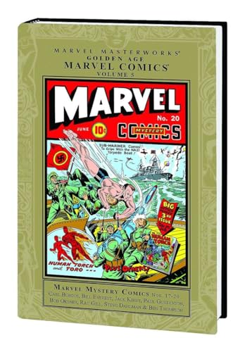 Marvel Masterworks 5: Golden Age Marvel Comics (9780785133674) by Sedlmeier, Cory; Quesada, Joe