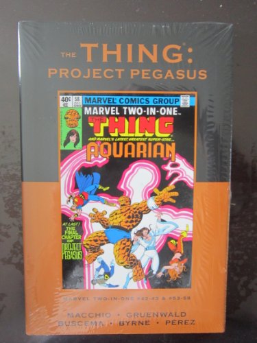 Imagen de archivo de Marvel Premire Classic, Volume 37: The Thing: Project Pegasus a la venta por Adventures Underground
