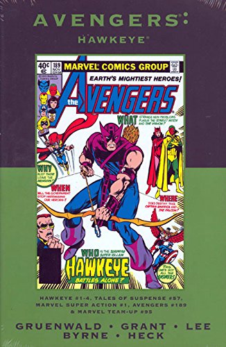Stock image for Marvels Premiere Classic, Volume 22: Avengers: Hawkeye for sale by Adventures Underground