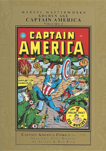 Imagen de archivo de Marvel Masterworks: Golden Age Captain America 5 a la venta por Goodwill Southern California