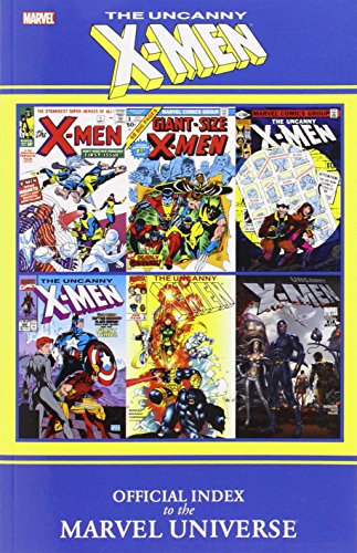 Imagen de archivo de Official Index to the Marvel Universe: Uncanny X-Men a la venta por Goodwill