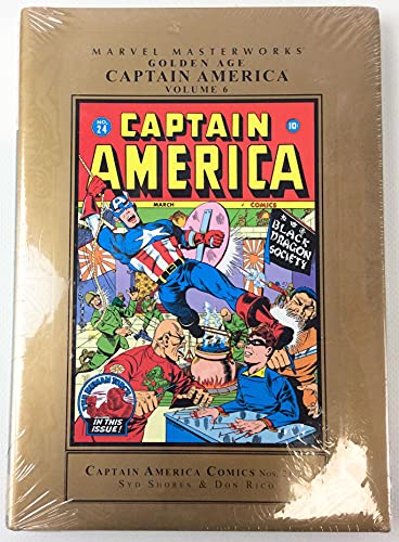 Beispielbild fr Marvel Masterworks: Golden Age Captain America - Volume 6 zum Verkauf von HPB-Emerald
