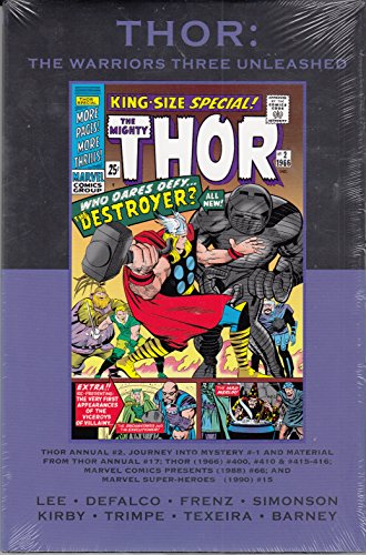 Stock image for Thor: The Warriors Three Unleashed (Marvel Premiere Classic Vol 63 DM Ed) for sale by HPB-Ruby