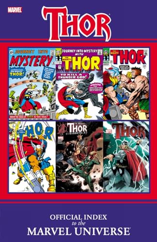 Beispielbild fr Thor: Official Index to the Marvel Universe zum Verkauf von Ergodebooks