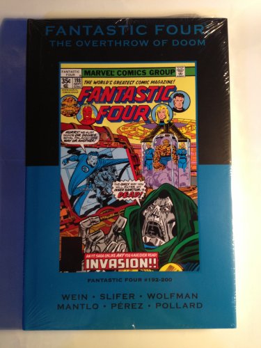 Stock image for Fantastic Four the Overthrow of Doom Hardcover (marvel premiere classic vol.75) for sale by HPB Inc.