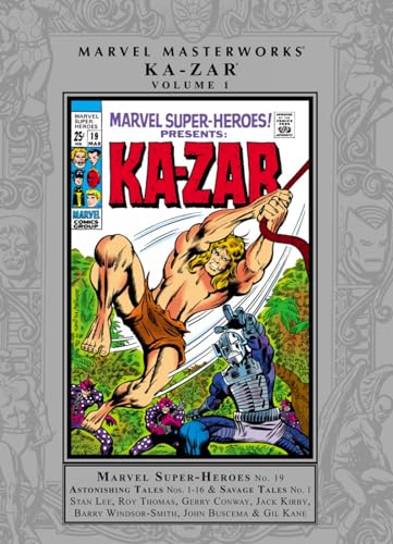 Imagen de archivo de Marvel Masterworks: Ka-Zar 1: Lord of the Hidden Jungle a la venta por BMV Bookstores