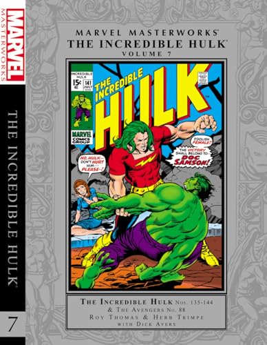 Marvel Masterworks 7: The Incredible Hulk (9780785166689) by Thomas, Roy; Conway, Gerry; Ellison, Harlan; Friedrich, Gary
