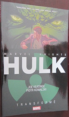Beispielbild fr Marvel Knights Hulk: Transforme zum Verkauf von SecondSale