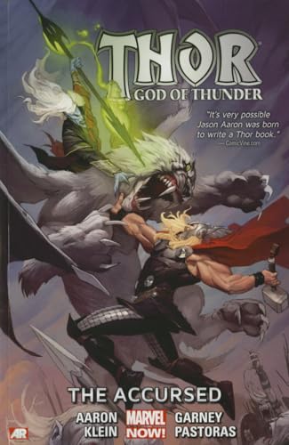Beispielbild fr Thor - God of Thunder Vol. 3 - The Accursed (Thor Graphic Novels (Marvel Comics)) zum Verkauf von Noble Knight Games