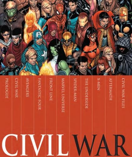 9780785196945: Civil War Box Set: Prologue / Civil War / Avengers / Fantastic Four / Frontline / Marvel Universe / Spiderman / the Underside / X-men / Aftermath / Civil War Files