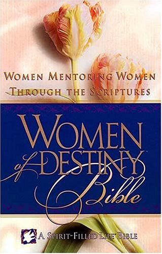 9780785200024: Women of Destiny Bible: Burgundy Bonded Leather