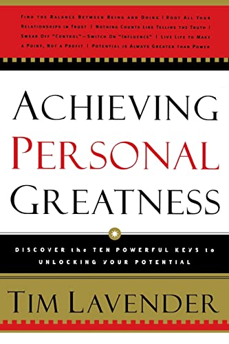 Beispielbild fr Achieving Personal Greatness zum Verkauf von Revaluation Books