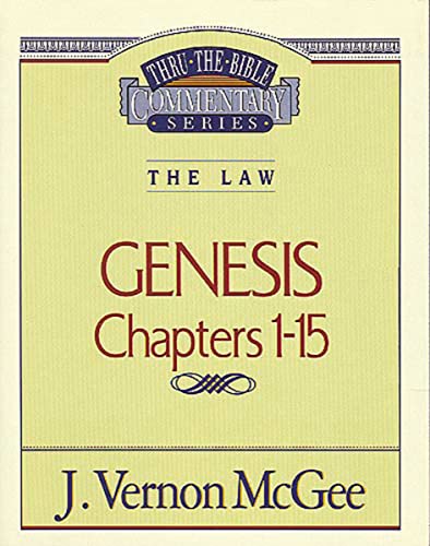 Stock image for Thru the Bible Vol. 01: The Law (Genesis 1-15) (1) for sale by Goodwill of Colorado