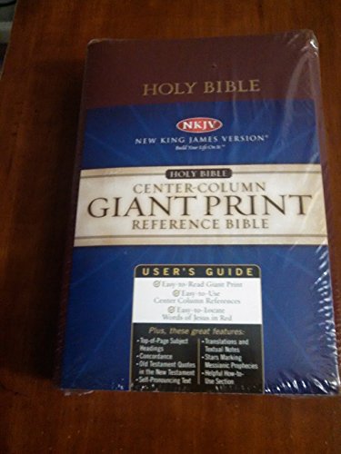 9780785203056: Holy Bible New King James Version Classic Giant Print Center Column Reference Bible