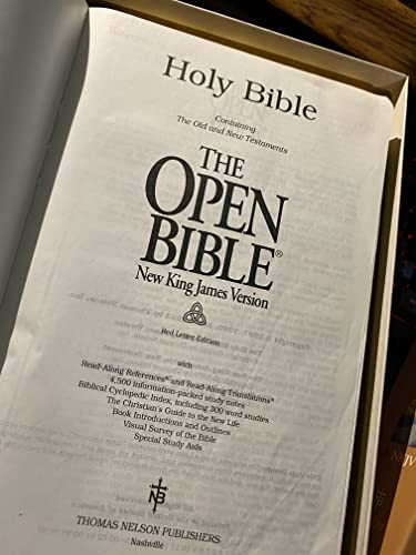 9780785204015: The Open Bible Completely Revised And Now Featuring 4,500 New Study Notes