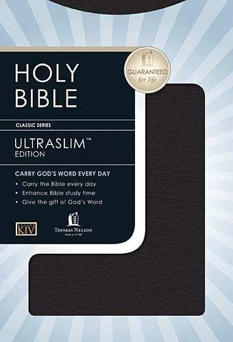 9780785204480: Holy Bible: King James Version, Black, Ultraslimline