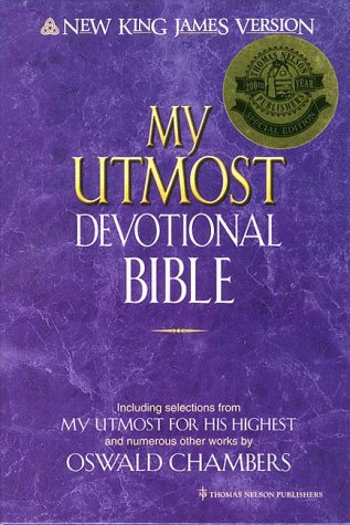 Stock image for My Utmost Devotional Bible for sale by Ergodebooks