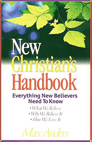 Beispielbild fr New Christian's Handbook Everything New Believers Need To Know zum Verkauf von SecondSale