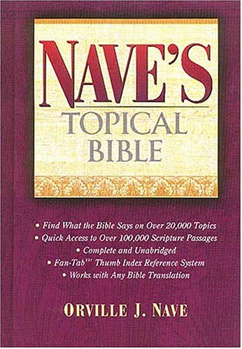 Beispielbild fr Nave's Topical Bible Super Value Edition zum Verkauf von Half Price Books Inc.