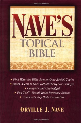 Imagen de archivo de Naves Topical Bible a la venta por ThriftBooks-Dallas
