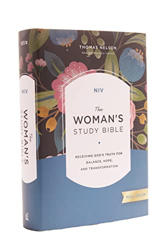 Imagen de archivo de NIV, The Woman's Study Bible, Hardcover, Full-Color: Receiving God's Truth for Balance, Hope, and Transformation a la venta por Ergodebooks