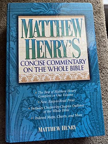 Imagen de archivo de Matthew Henry's Commentary On The Whole Bible Super Value Edition a la venta por HPB-Diamond