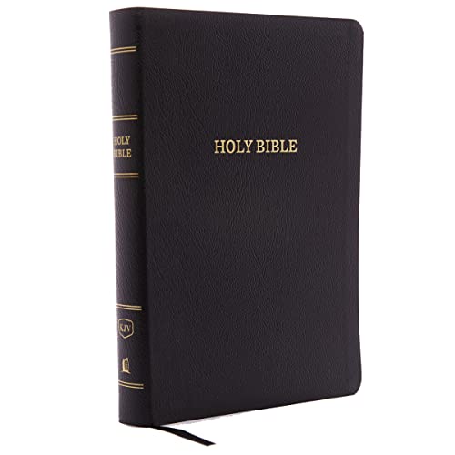 Beispielbild fr KJV, Reference Bible, Center-Column Giant Print, Bonded Leather, Black, Red Letter, Comfort Print: Holy Bible, King James Version zum Verkauf von Ergodebooks