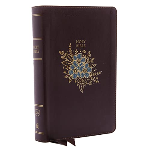9780785215585: KJV Holy Bible: Personal Size Giant Print with 43,000 Cross References, Deluxe Burgundy Leathersoft, Red Letter, Comfort Print: King James Version: Holy Bible, King James Version