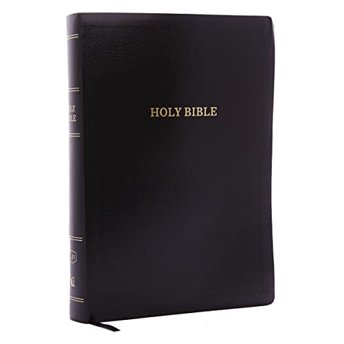 Stock image for KJV Holy Bible: Super Giant Print with 43,000 Cross References, Black Leather-look, Red Letter, Comfort Print: King James Version for sale by Books-FYI, Inc.