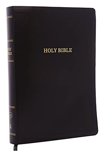 9780785215646: KJV Holy Bible: Super Giant Print with 43,000 Cross References, Black Leather-look, Red Letter, Comfort Print (Thumb Indexed): King James Version: Holy Bible, King James Version