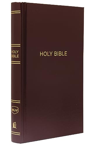

NKJV, Pew Bible, Hardcover, Burgundy, Red Letter Edition, Comfort Print: Holy Bible, New King James Version