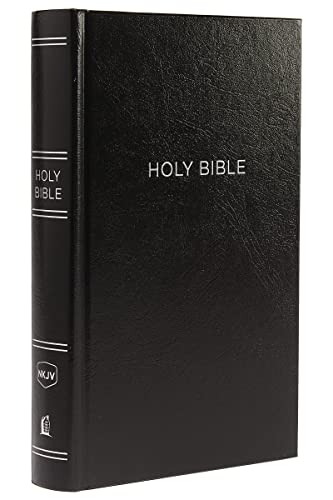 Stock image for NKJV Holy Bible, Personal Size Giant Print Reference Bible, Black, Hardcover, 43,000 Cross References, Red Letter, Comfort Print: New King James Version for sale by HPB-Ruby