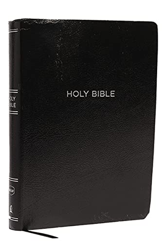 Stock image for NKJV Holy Bible, Super Giant Print Reference Bible, Black Leather-look, 43,000 Cross references, Red Letter, Comfort Print: New King James Version for sale by HPB-Emerald