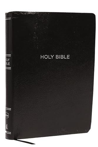 Stock image for NKJV Holy Bible, Super Giant Print Reference Bible, Black Leather-look, 43,000 Cross references, Red Letter, Comfort Print: New King James Version for sale by HPB-Emerald