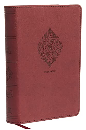 Beispielbild fr NKJV, Reference Bible, Compact Large Print, Leathersoft, Burgundy, Red Letter, Comfort Print: Holy Bible, New King James Version zum Verkauf von GF Books, Inc.