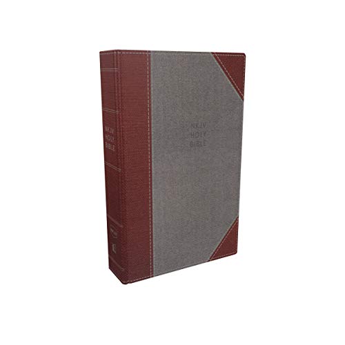 9780785218067: NKJV, Reference Bible, Super Giant Print, Cloth over Board, Gray/Red, Red Letter, Comfort Print: Holy Bible, New King James Version