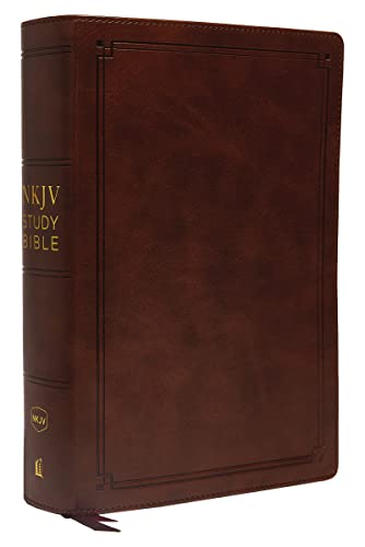 9780785220589: Holy Bible: New King James Version Study Bible, Mahogany Leathersoft, Comfort Print: The Complete Resource for Studying God’s Word