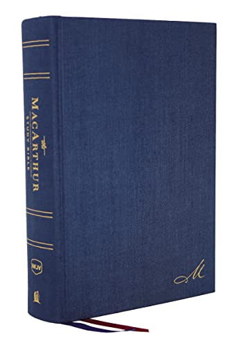 Stock image for NKJV MacArthur Study Bible [Second Edition, Blue] for sale by TextbookRush