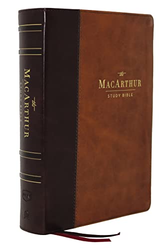 9780785223085: NKJV, MacArthur Study Bible, 2nd Edition, Leathersoft, Brown, Comfort Print: Unleashing God's Truth One Verse at a Time
