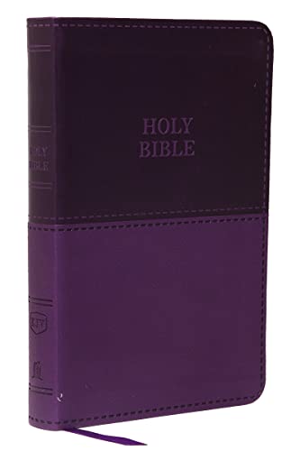 Beispielbild fr KJV Value Thinline Compact Bible Red Letter Edition [Purple] zum Verkauf von Better World Books