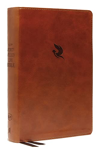 Imagen de archivo de KJV, Spirit-Filled Life Bible, Third Edition, Leathersoft, Brown, Red Letter, Comfort Print: Kingdom Equipping Through the Power of the Word a la venta por Smith Family Bookstore Downtown