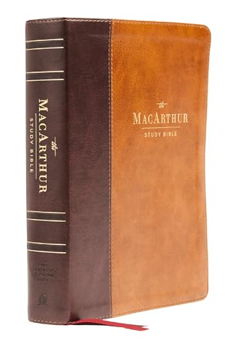 Imagen de archivo de NASB MacArthur Study Bible, 2nd Edition, Thumb Indexed [Brown] a la venta por TextbookRush