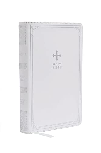 Beispielbild fr NRSV Catholic Edition Gift Bible, White Leathersoft (Comfort Print, Holy Bible, Complete Catholic Bible, NRSV CE) zum Verkauf von Blackwell's