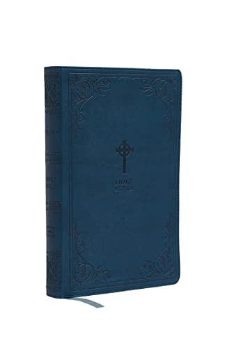 Beispielbild fr NRSV Catholic Edition Gift Bible, Teal Leathersoft (Comfort Print, Holy Bible, Complete Catholic Bible, NRSV CE) zum Verkauf von Blackwell's
